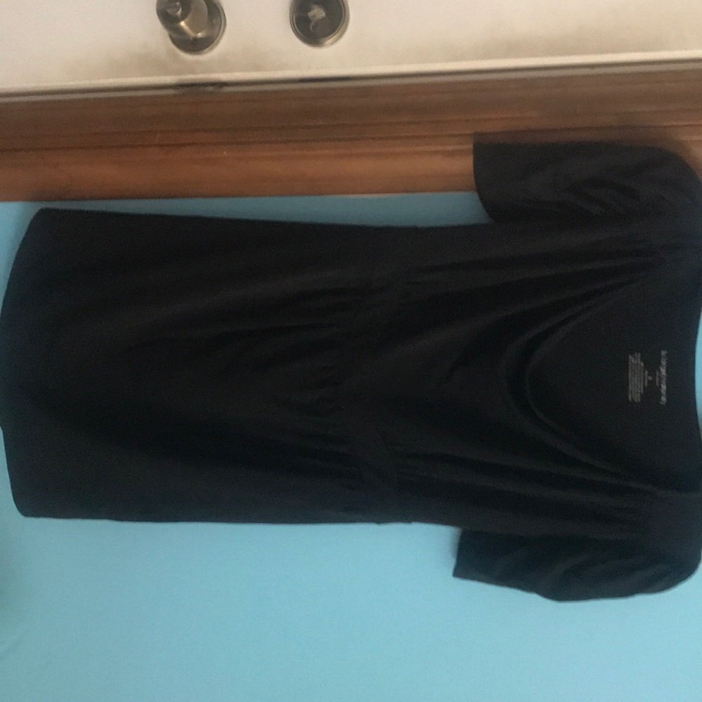 Black maternity top